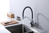 Смеситель для кухни Raglo Хром Черный арт-R85.62 — фото 15, Смесители для кухни