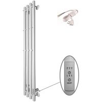 Электрический полотенцесушитель Altasan АргоЛюкс 120х21 Белый матовый арт-АргоЛюкс12021БМ — фото 1, Электрические полотенцесушители