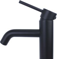 Смеситель для раковины Bronze de Luxe Scandi Черный матовый арт-1452B — фото 9, Смесители для раковины
