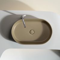 Раковина-чаша Ceramicanova Element 61 Капучино матовая арт-CN6048MC — фото 11, Раковины накладные