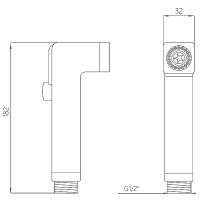 Товар: Гигиенический душ Melodia della vita Square Хром арт-MKP24000 - фото 2 Гигиенический душ Melodia della vita Square Хром арт-MKP24000 — фото 2, Гигиенические души