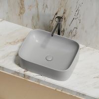 Раковина-чаша Ceramicanova Element 51 Серая матовая арт-CN6052MSG — фото 3, Раковины накладные