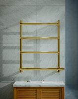 Электрический полотенцесушитель Margaroli Sole 542-4 BOX Золото арт-5424704GONB — фото 2, Электрические полотенцесушители