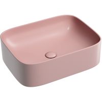 Раковина-чаша Ceramicanova Element 51 Розовая матовая арт-CN6052MP — фото 1, Раковины накладные
