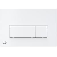 Клавиша смыва Alcaplast Thin Белая арт-M570 — фото 1, Кнопки смыва