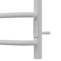 Полотенцесушитель электрический Point Сатурн П8 500x800 диммер справа, белый арт-PN90858W — фото 5, Электрические полотенцесушители
