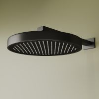 Душевая система Sancos Space с термостатом Вороненная сталь арт-SC3006GMG — фото 8, Встраиваемые душевые комплекты