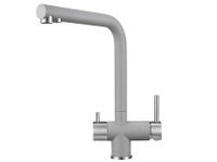 Granula-, СМЕСИТЕЛЬ КУХОННЫЙ арт-2305, АЛЮМИНИУМ — фото 2, Смесители для кухни