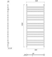 Товар: Водяной полотенцесушитель Domoterm Медея П15 500x1200 АБР Античная бронза арт-МедеяП15500x1200АБР - фото 2 Водяной полотенцесушитель Domoterm Медея П15 500x1200 АБР Античная бронза арт-МедеяП15500x1200АБР — фото 2, Водяные полотенцесушители
