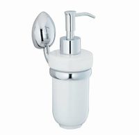 Аксесс Weser K- Дозатор жидкого мыла, навесной (блистер), КЕРАМИКА, хром, WasserKRAFT арт-8699C — фото 1, Дозаторы