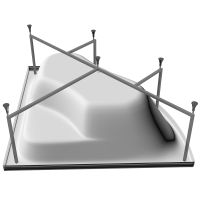 Акриловая ванна Relisan Mira 135х135 без гидромассажа арт-Гл000000545 — фото 5, Акриловые ванны