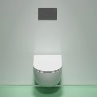 Унитаз Ceramicanova Modena Rimless подвесной Белый матовый с сиденьем Микролифт арт-CN6063MW — фото 11, Подвесные унитазы