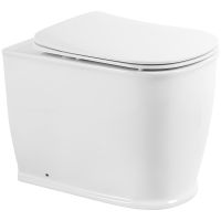 Унитаз BelBagno Prado приставной с сиденьем Микролифт арт-BB10150CB/BB10150SC — фото 1, Приставные унитазы