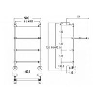 Товар: Водяной полотенцесушитель Margaroli Sole Хром арт-4424704(26)CRN - фото 2 Водяной полотенцесушитель Margaroli Sole Хром арт-4424704(26)CRN — фото 2, Водяные полотенцесушители