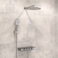 Встраиваемый комплект для душа с верхней душевой насадкой и лейкой арт-A7499.090.116.010.127.011 Thermo — фото 1, Встраиваемые душевые комплекты