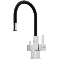 Смеситель для кухни Sancos Arno Хром Черный арт-SC4005CH — фото 1, Смесители для кухни