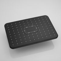 Душевая система Rose R28H Черная матовая арт-R2835H — фото 4, Встраиваемые душевые комплекты