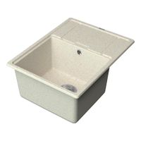 Мойка кухонная Point Стил 65 , светло-бежевый арт-PN3009BG — фото 3, Кухонные мойки