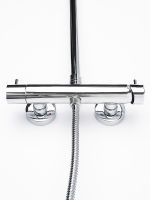 Душевая система AQUAme Хром арт-AQM8001CR — фото 5, Душевые стойки