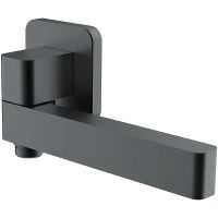 Излив для смесителя Iddis Slide Черный матовый арт-SLIBL0Si63 — фото 1, Изливы