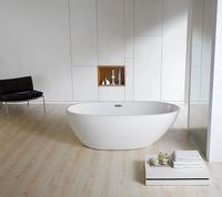 Акриловая ванна Azario Leeds 170x85 без гидромассажа арт-LEE17085 — фото 3, Акриловые ванны