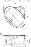 Товар: Фронтальный экран Aquanet Palau 140 00155868 - фото 3 Фронтальный экран Aquanet Palau 140 00155868 — фото 3, Экраны для ванн