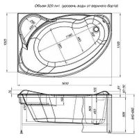 Товар: Акриловая ванна Aquanet Jamaica 160x100 L - фото 3 Акриловая ванна Aquanet Jamaica 160x100 L — фото 3, Акриловые ванны