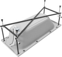 Акриловая ванна Aquanet Nexus 165x70 (с каркасом) — фото 8, Акриловые ванны