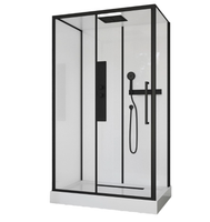 Товар: Кабина AMI120 душевая Ceruttispa (120x80x210) - фото 5 Кабина AMI120 душевая Ceruttispa (120x80x210) — фото 5, Душевые кабины