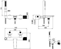 Товар: Смеситель для ванны Allen Brau Liberty 5.33006-00 Хром - фото 3 Смеситель для ванны Allen Brau Liberty 5.33006-00 Хром — фото 3, Смеситель для ванны