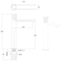 Товар: Смеситель для раковины Allen Brau Liberty 5.33002-00 Хром - фото 17 Смеситель для раковины Allen Brau Liberty 5.33002-00 Хром — фото 17, Смесители для раковины