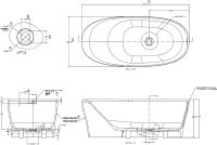 Ванна из искусственного камня Allen Brau Krion Neo 170x80 2.35001.21 без гидромассажа — фото 23, Ванны из искусственного камня
