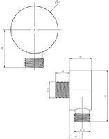 Шланговое подключение Allen Brau Priority 5.31A15-31 Черное матовое — фото 11, Шланговые подключения