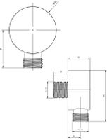 Шланговое подключение Allen Brau Priority 5.31A15-00 Хром — фото 11, Шланговые подключения