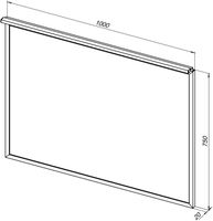 Товар: Зеркало Allen Brau Priority 100 1.31017.02 с подсветкой Серебро браш - фото 9 Зеркало Allen Brau Priority 100 1.31017.02 с подсветкой Серебро браш — фото 9, Зеркала в ванную комнату