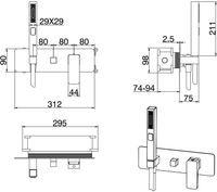 Товар: Смеситель для душа Allen Brau Infinity 5.21011-31 Черный матовый - фото 15 Смеситель для душа Allen Brau Infinity 5.21011-31 Черный матовый — фото 15, Смеситель для душа
