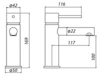Смеситель для раковины Allen Brau Glority 5.51001-00 Хром — фото 13, Смесители для раковины