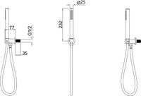 Душевой гарнитур Allen Brau Priority 5.31019-00 Хром — фото 10, Душевые гарнитуры