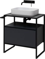 Товар: Тумба под раковину Allen Brau Priority 70 1.31001.AM Антрацит матовый - фото 9 Тумба под раковину Allen Brau Priority 70 1.31001.AM Антрацит матовый — фото 9, Тумбы под раковину