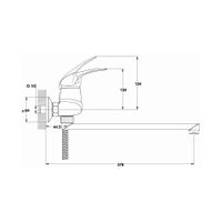 Смеситель для ванны G.Lauf , хром арт-KLO7-B048 — фото 2, Смеситель для ванны