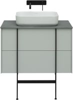 Тумба под раковину Allen Brau Reality 80 1.32005.PWM подвесная Папирус матовый — фото 42, Тумбы под раковину