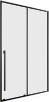 Душевая дверь Allen Brau Fantasy 120 3.11006.31 профиль Черный матовый стекло прозрачное — фото 5, Раздвижные душевые двери