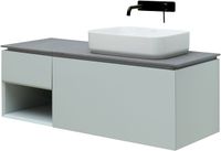 Товар: Тумба под раковину Allen Brau Infinity 120 R 1.21008.PWM подвесная Папирус матовый - фото 4 Тумба под раковину Allen Brau Infinity 120 R 1.21008.PWM подвесная Папирус матовый — фото 4, Тумбы под раковину