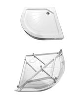 Товар: Душевой поддон из АБС-пластика Ceruttispa R90 90х90 7708 Белый - фото 4 Душевой поддон из АБС-пластика Ceruttispa R90 90х90 7708 Белый — фото 4, Душевые поддоны АБС-пластик