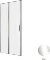 Душевая дверь Allen Brau Priority 100 профиль Хром стекло прозрачное арт-3.31028.00 — фото 7, Распашные душевые двери