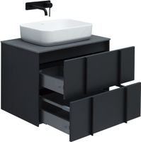 Тумба под раковину Allen Brau Reality 70 1.32004.AM подвесная Антрацит матовый — фото 29, Тумбы под раковину