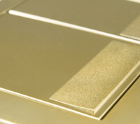 KK-POL SPP/028/BG/K M06 Пластиковая панель смыва для инсталляции, цвет золото брашированное — фото 3, Панели