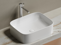 Раковина-чаша Ceramicanova Element 51 Белая глянцевая арт-CN6052 — фото 6, Раковины накладные