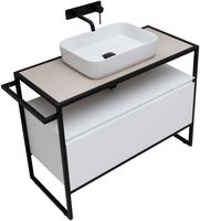 Товар: Тумба под раковину Allen Brau Priority 100 1.31003.WM Белая матовая - фото 22 Тумба под раковину Allen Brau Priority 100 1.31003.WM Белая матовая — фото 22, Тумбы под раковину