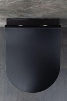 Унитаз Allen Brau Priority 4.31002.31 подвесной Черный матовый без сиденья — фото 40, Подвесные унитазы